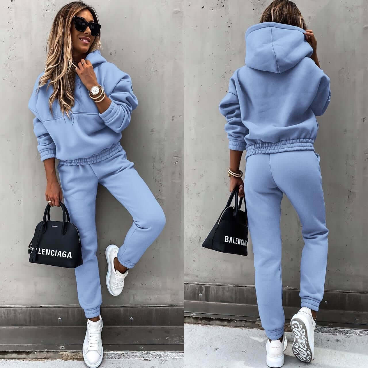Relaxed Fit Women's Hoodie Tracksuit