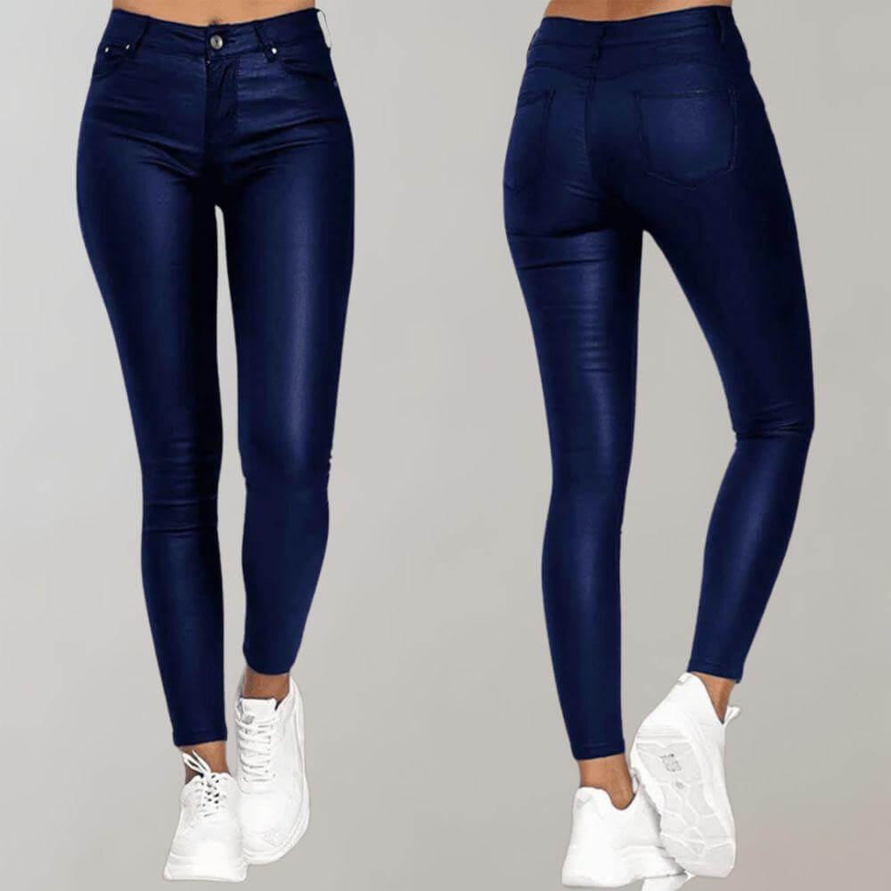 Ladies Genuine Leather Trousers