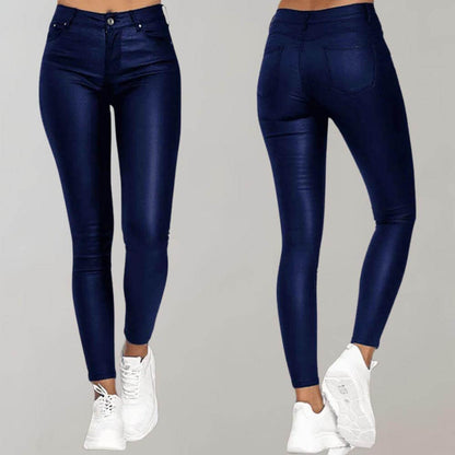 Ladies Genuine Leather Trousers