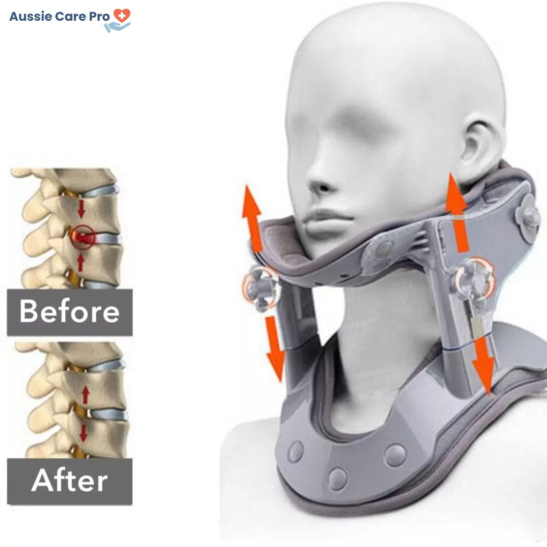 Therapeutic Neck Relief Device with Heat Therapy