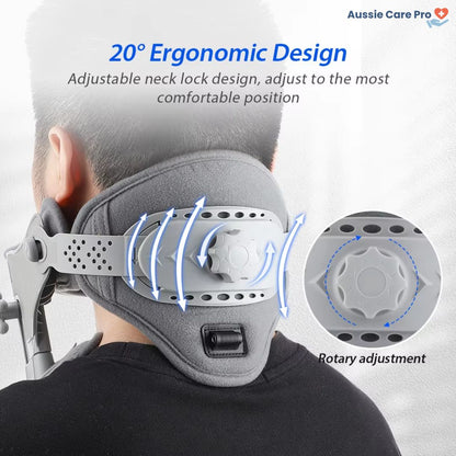 Therapeutic Neck Relief Device with Heat Therapy