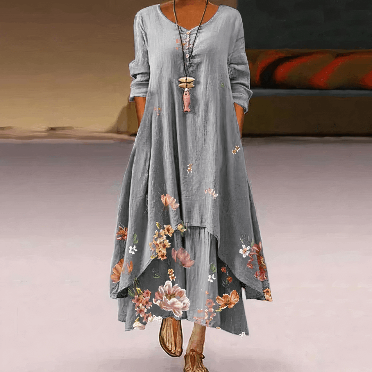Classic Casual Women's Dress