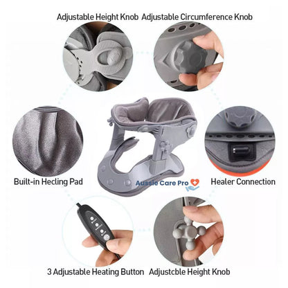 Therapeutic Neck Relief Device with Heat Therapy