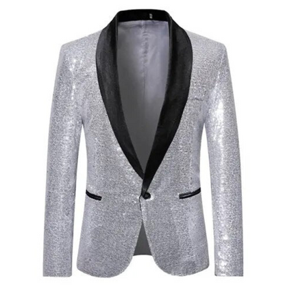 Glittering Night Out Coat for Men