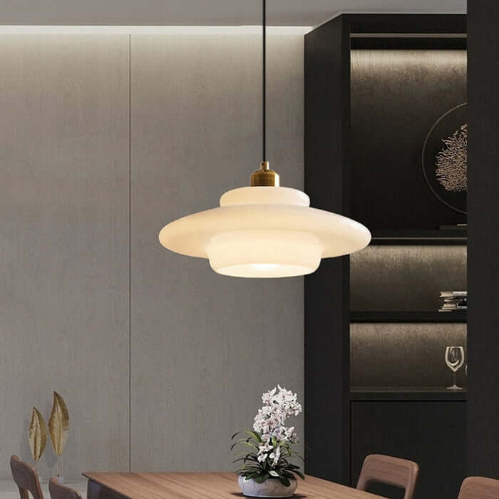 Stylish Clear Hanging Light Fixture