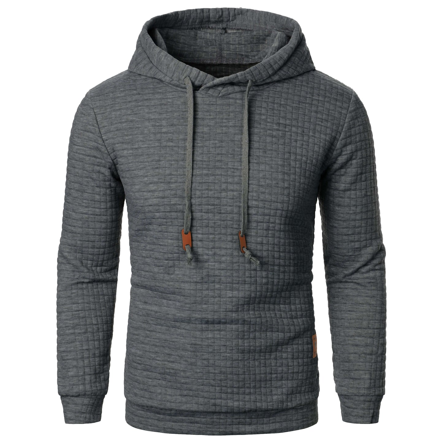 Relaxed Fit Plaid Hooded Sweatshirt