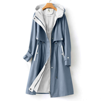 Ladies' Fit Waterproof Windbreaker Coat