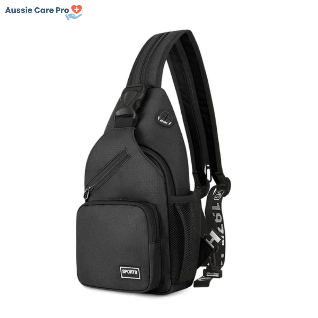 Versatile Canvas Cross Body Travel Tote Bag - Luxivelle
