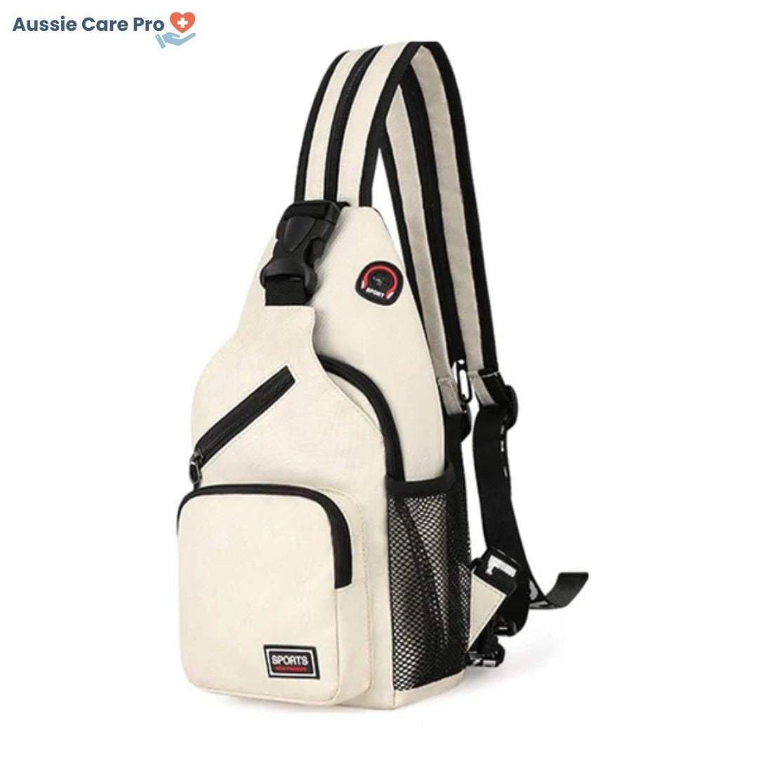 Versatile Canvas Cross Body Travel Tote Bag