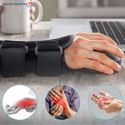 Comfortable Wrist Brace with Adjustable Support