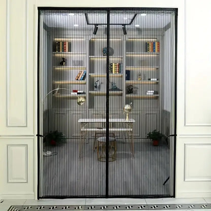 Easy Fit Magnetic Screen Door with Automatic Close