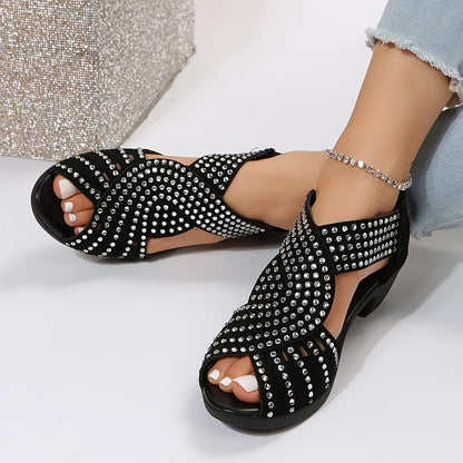 Glittery Cushion Flip Flop Sandals