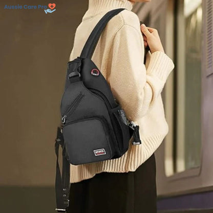 Versatile Canvas Cross Body Travel Tote Bag