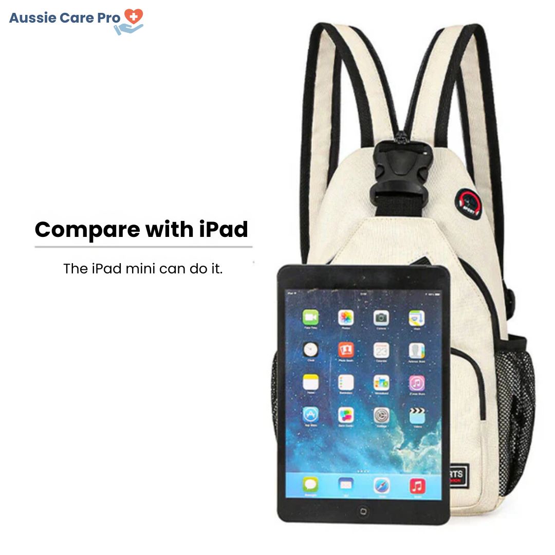 Versatile Canvas Cross Body Travel Tote Bag