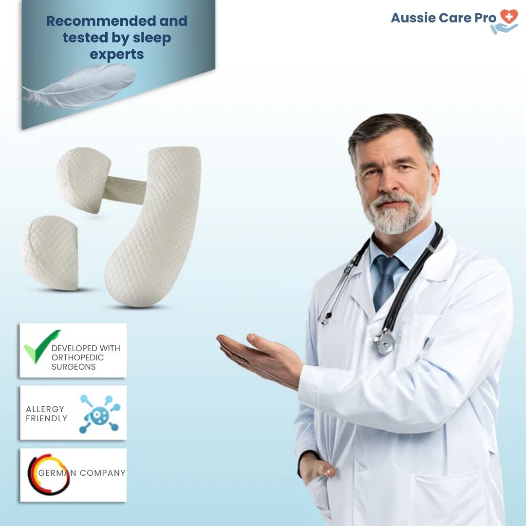 Comfortable Maternity Pillow for Belly and Back Relief