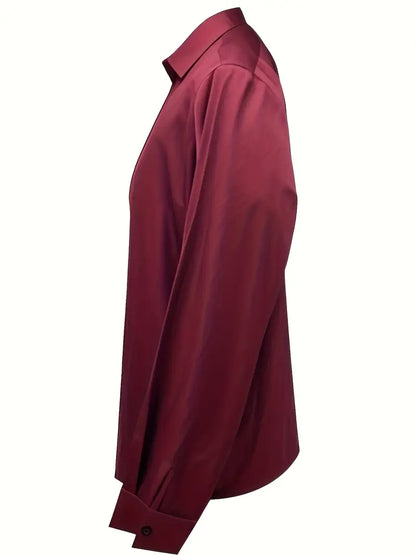 High Quality V Neck Women's Blouse