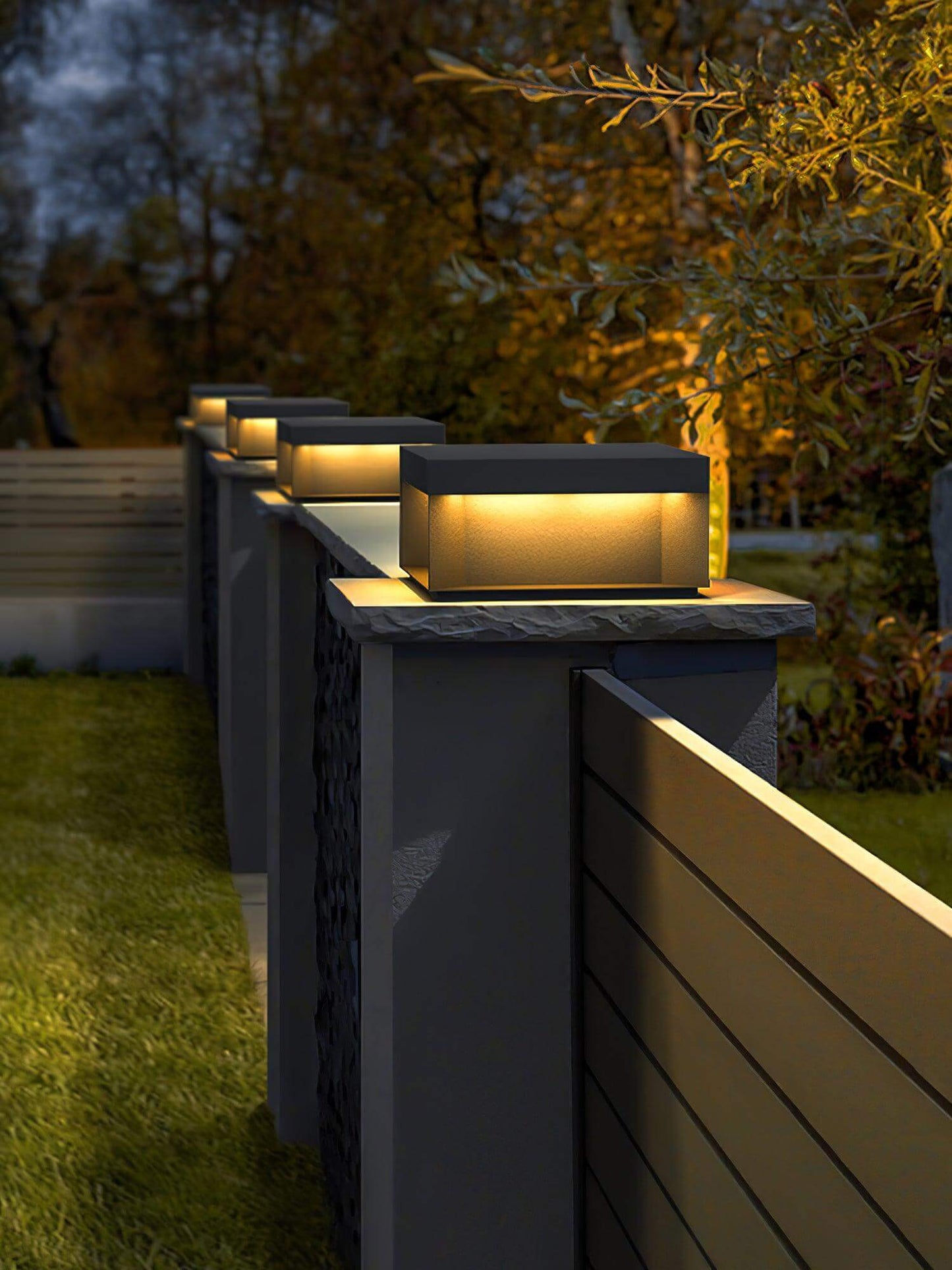 Waterproof Garden Post Lamp - Durable Outdoor Light