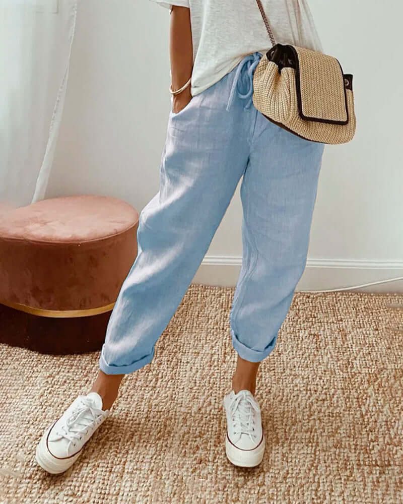 Relaxed Fit Summer Pants