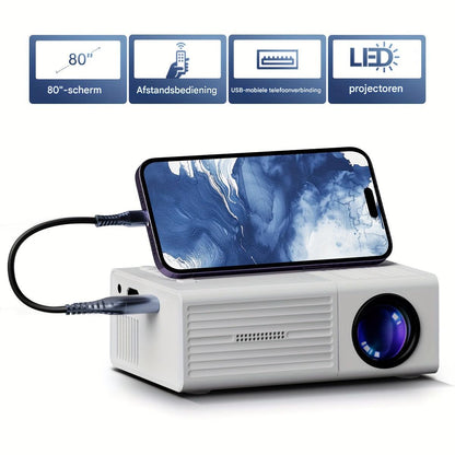 Portable High Definition Mini Home Projector