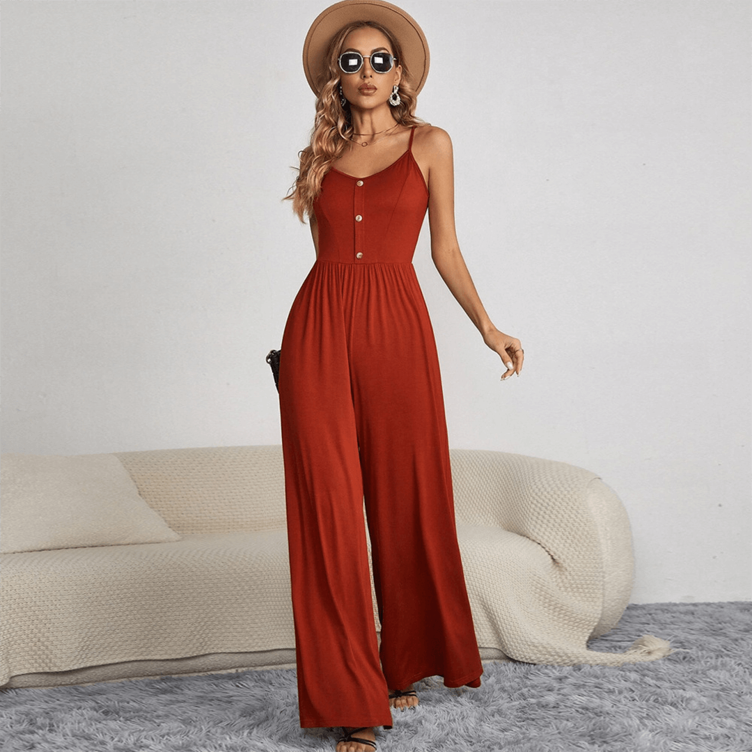 Women's Strapless Loose Fit Romper - Luxivelle