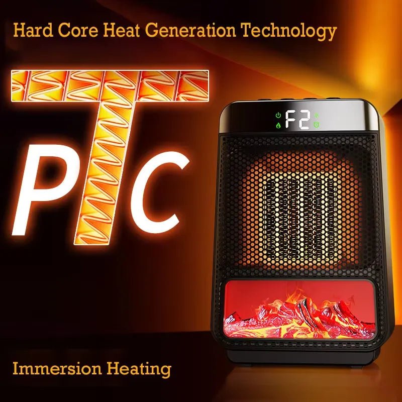 Efficient Electric Space Heater for Warm Large Areas