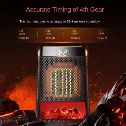 Efficient Electric Space Heater for Warm Large Areas