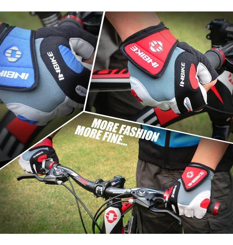 Comfortable Gel Cycling Gloves for Men and Women Riders