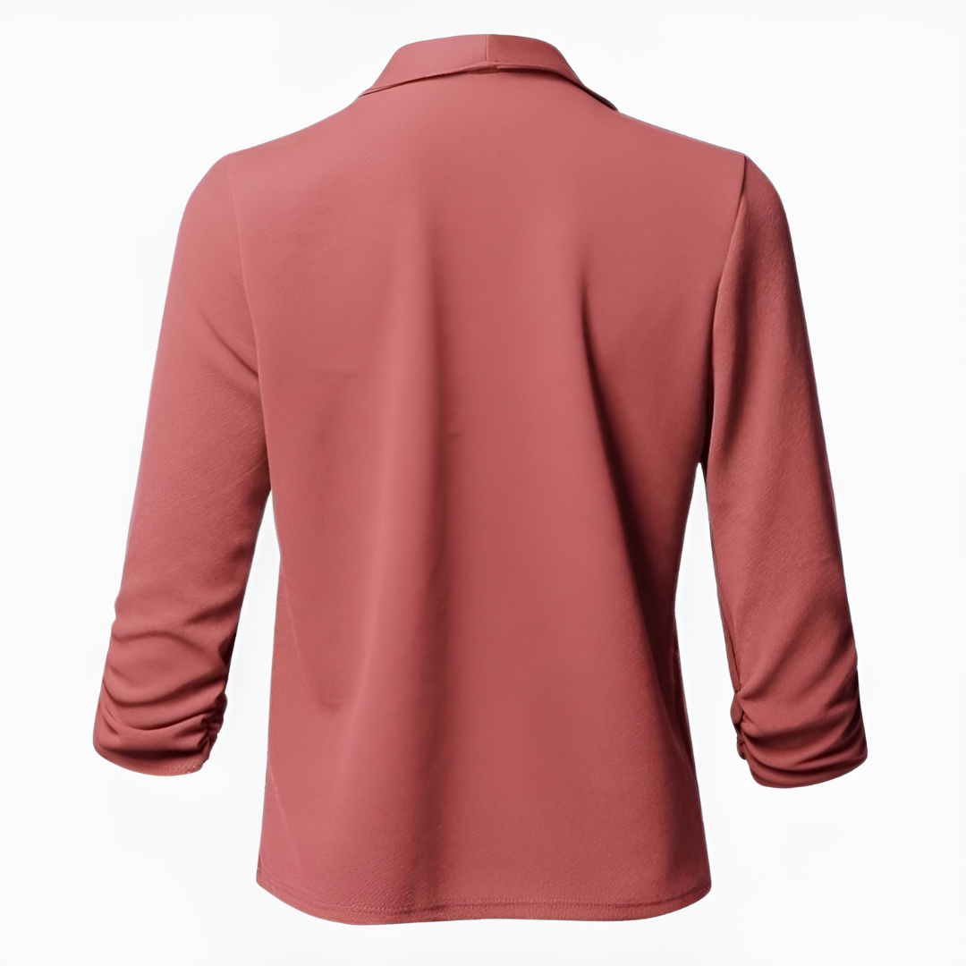 Evelyn | Black Blazer for Women - Long Sleeve Slim Fit 3