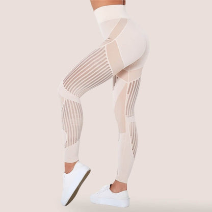 Comfortable High Waisted Full Length Women's Leggings