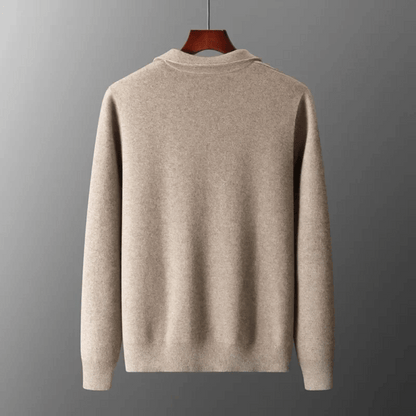 Spencer | Classic cashmere knit sweater