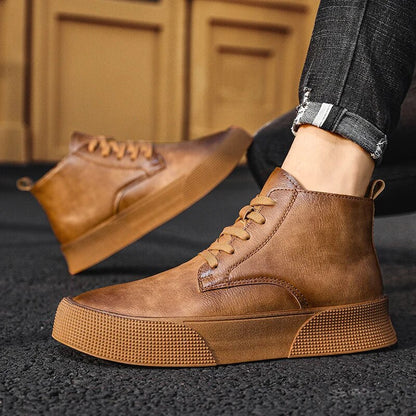 Keith | Robust leather boots