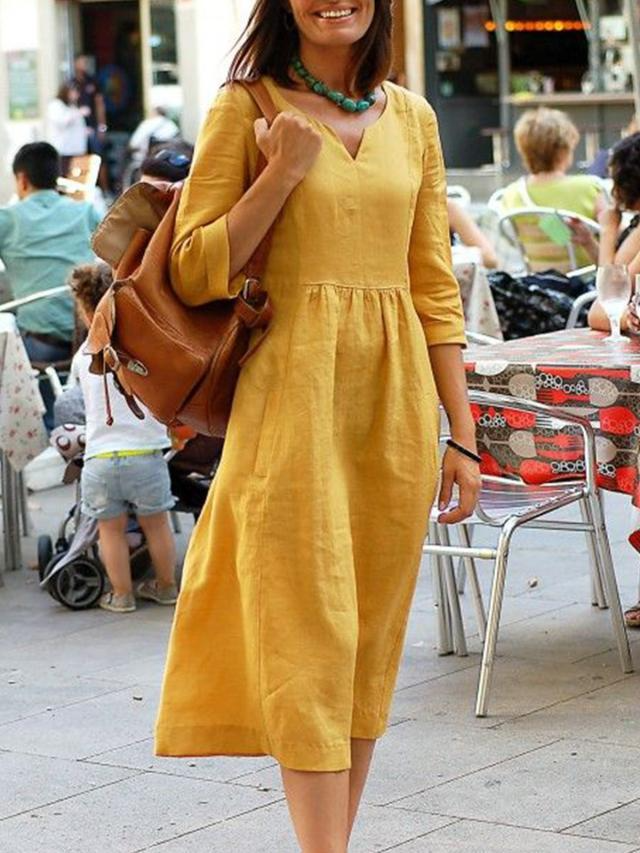 Lightweight Women's Summer Cotton Dress
