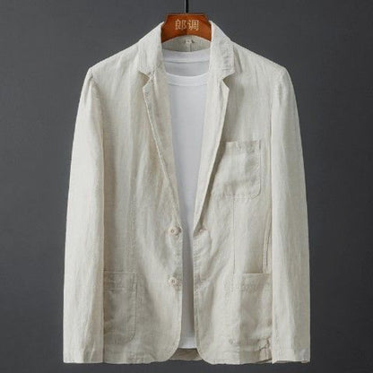Slim Fit Blazer with Extra Pockets for Men - Luxivelle