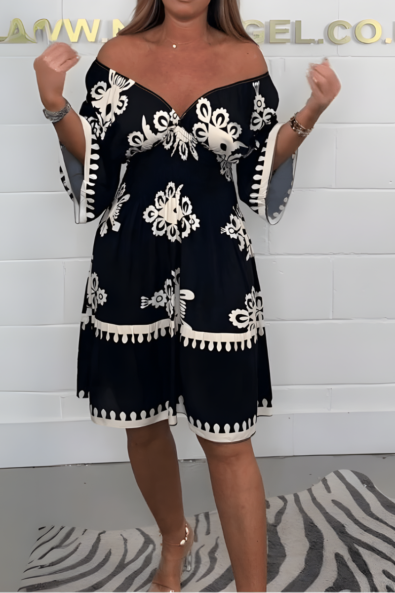 Slimming Mid Length Women's Dress