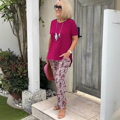 Soft Cotton 2-Piece Outfit for Women