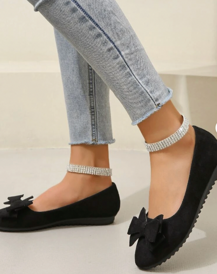 Ladies Elegant Ribbon Shoes
