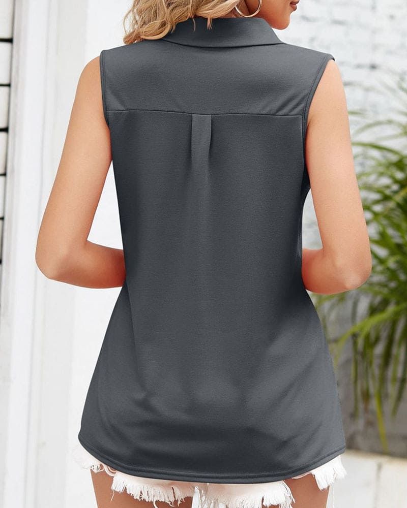 Ladies' Trendy Tank Top Blouse