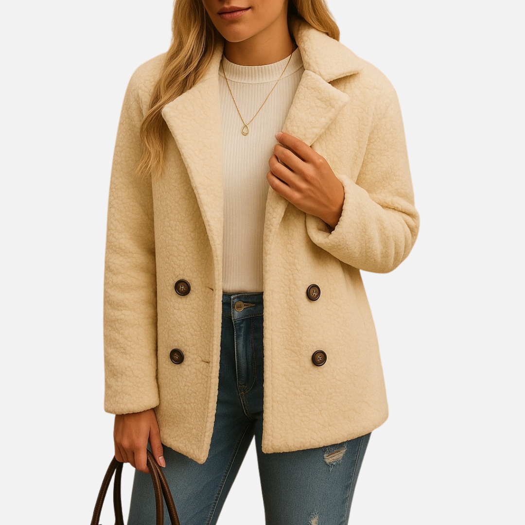 Women's Elegant Teddy Wool Jacket