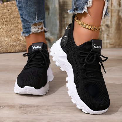 Fashionable Tie-Up Women's Shoes