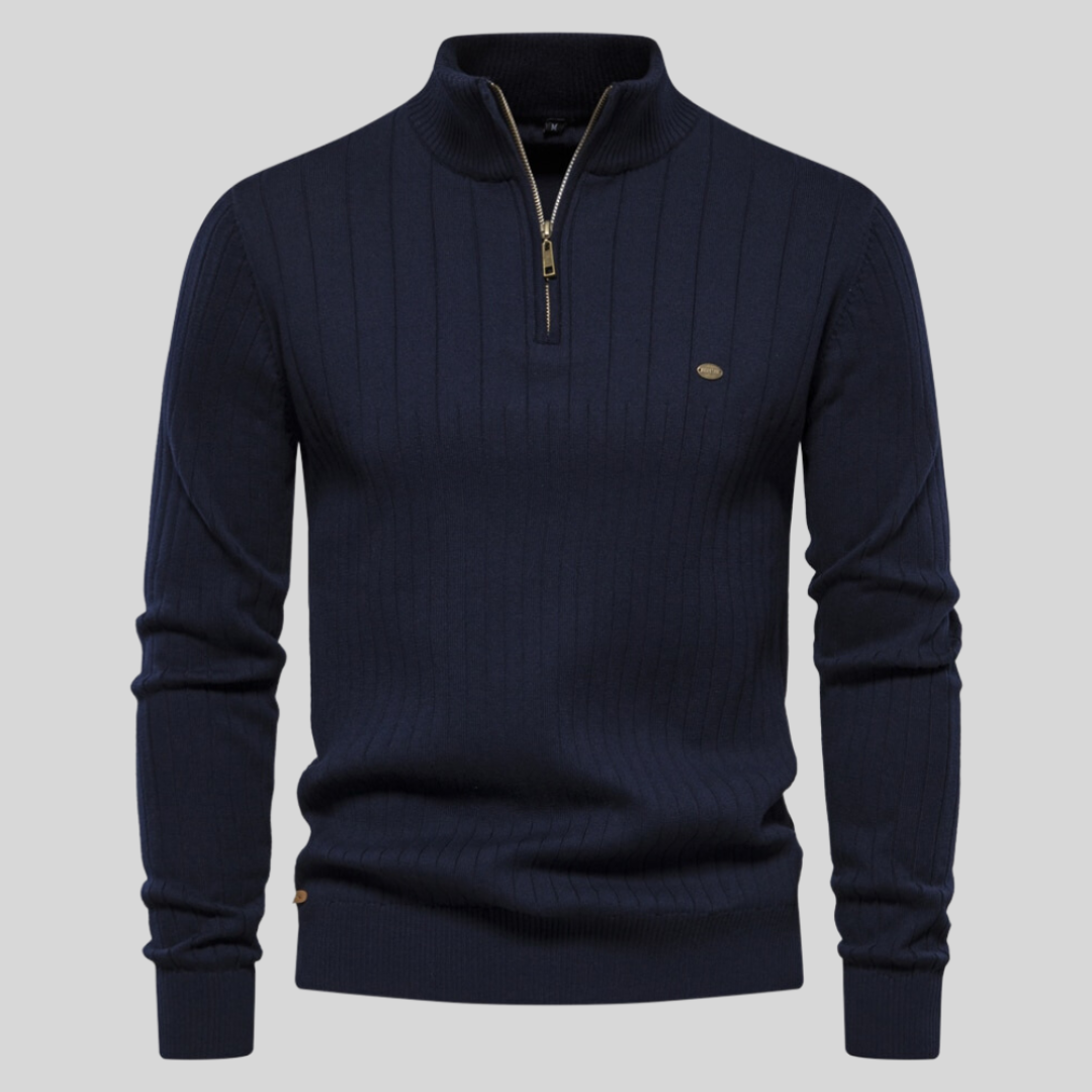 Men's Warm Crew Neck Long Sleeve Sweater