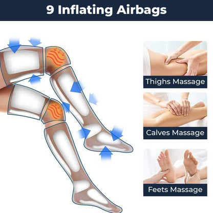 Relaxing Heated Leg Massage Wraps