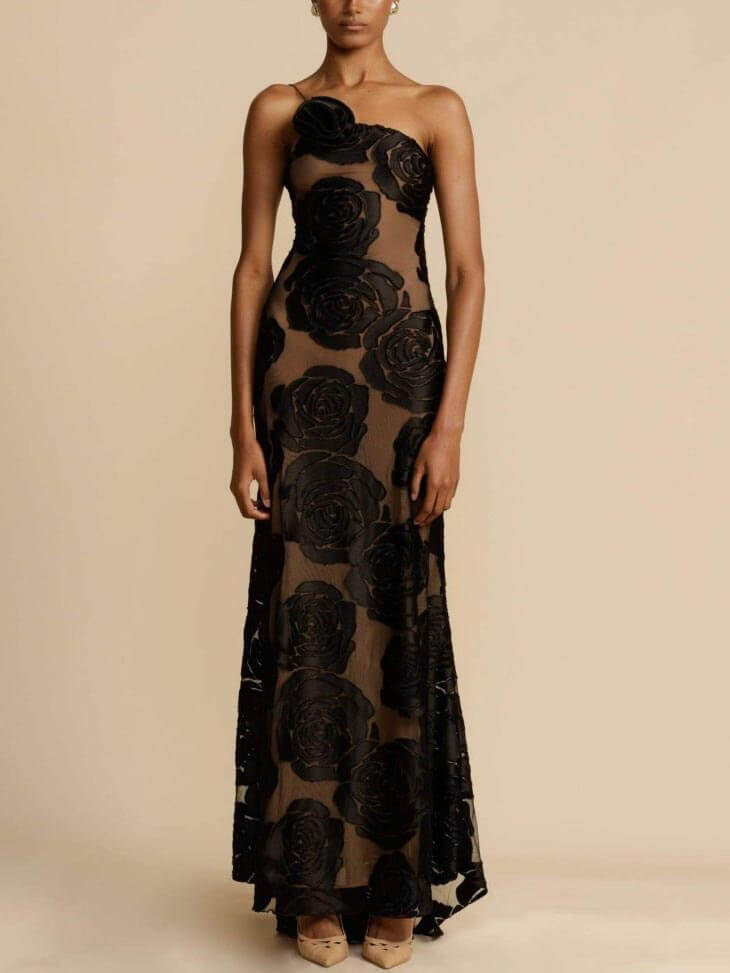 Beautiful Floral Long Dress