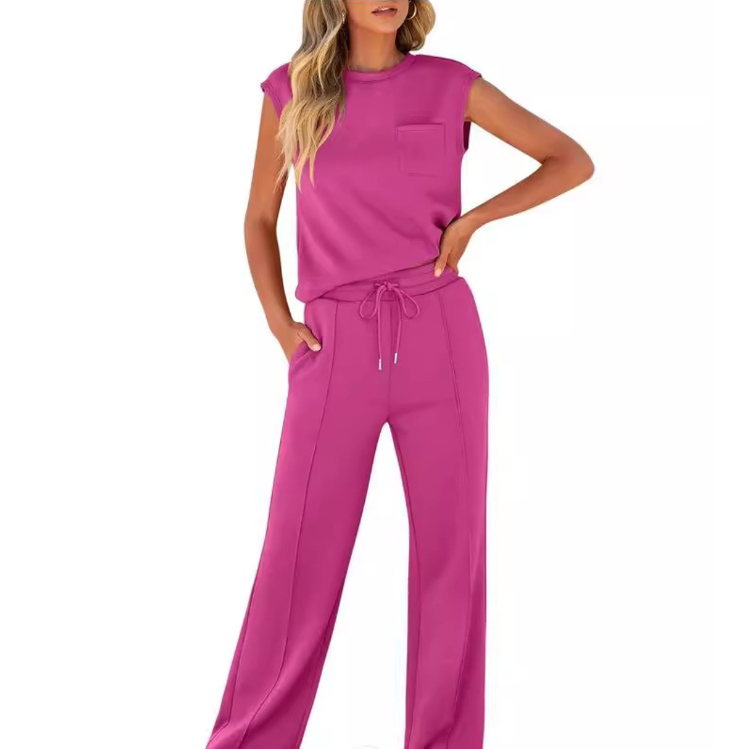 Relaxed Fit Summer Soft Pant Set