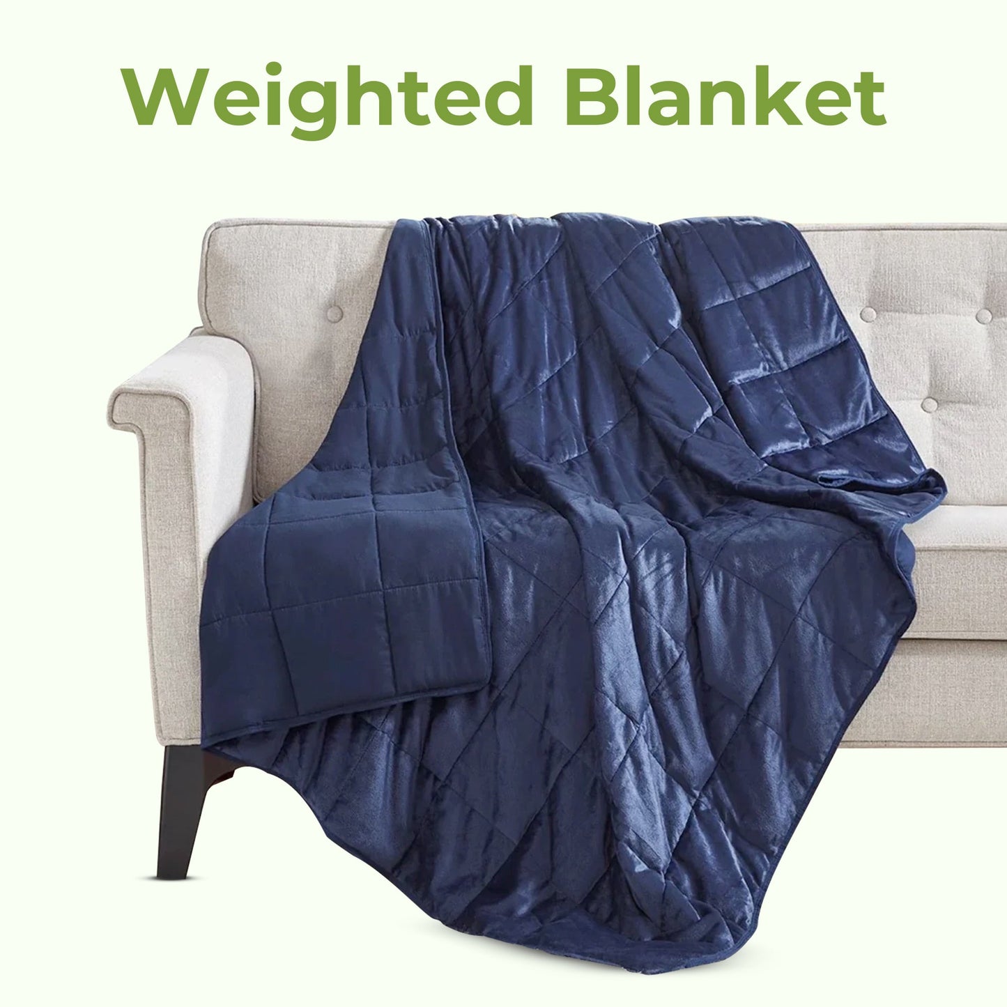 Cozy Weighted Blanket for Calm Sleep