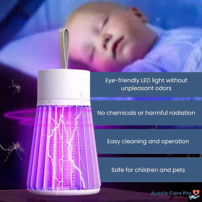Compact Bug Zapper - Rechargeable USB Insect Killer