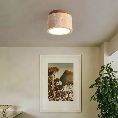 Simple Japanese Style Ceiling Lamp
