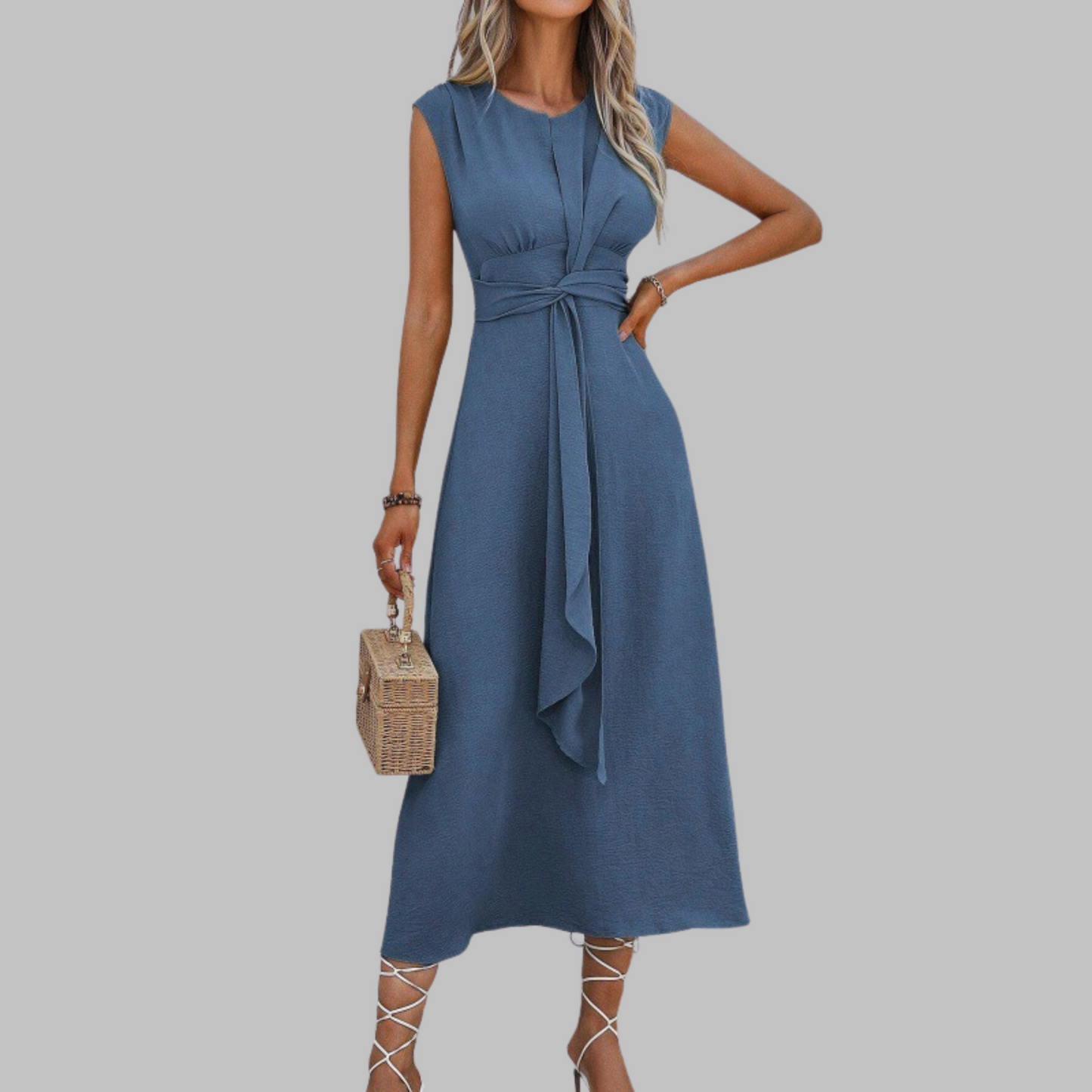 Stylish Summer V Neck Maxi Dress