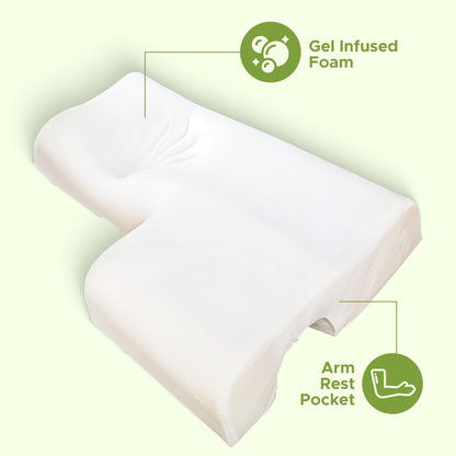 Contour Pillow for Sleeping - Soft Support Pillow
