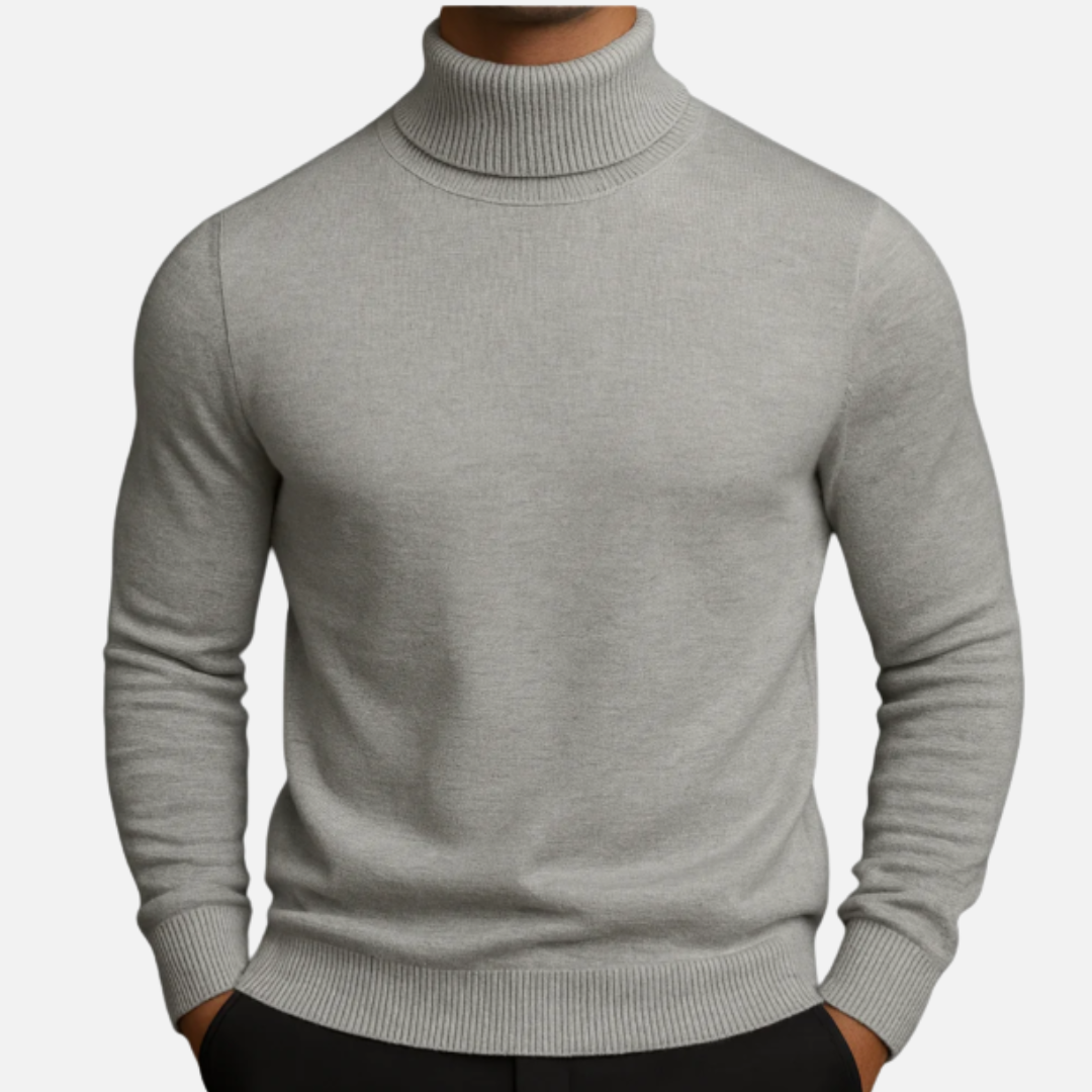 Liam | Men's Slim-Fit Turtleneck Sweater