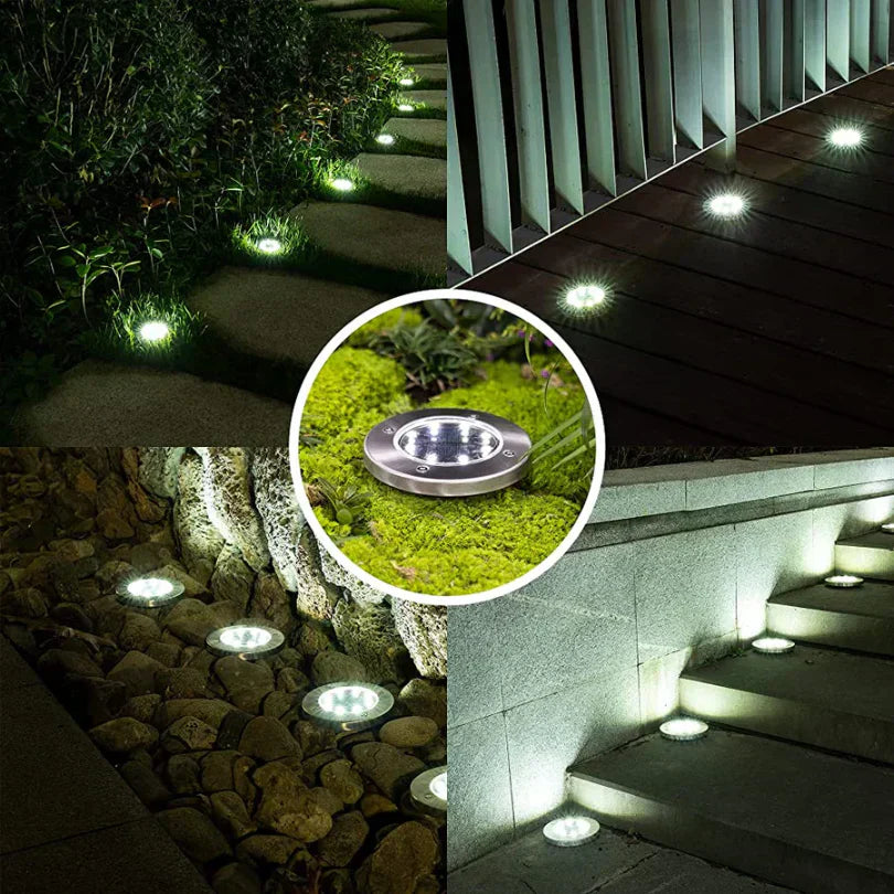 Outdoor Solar Powered LED Garden Lights